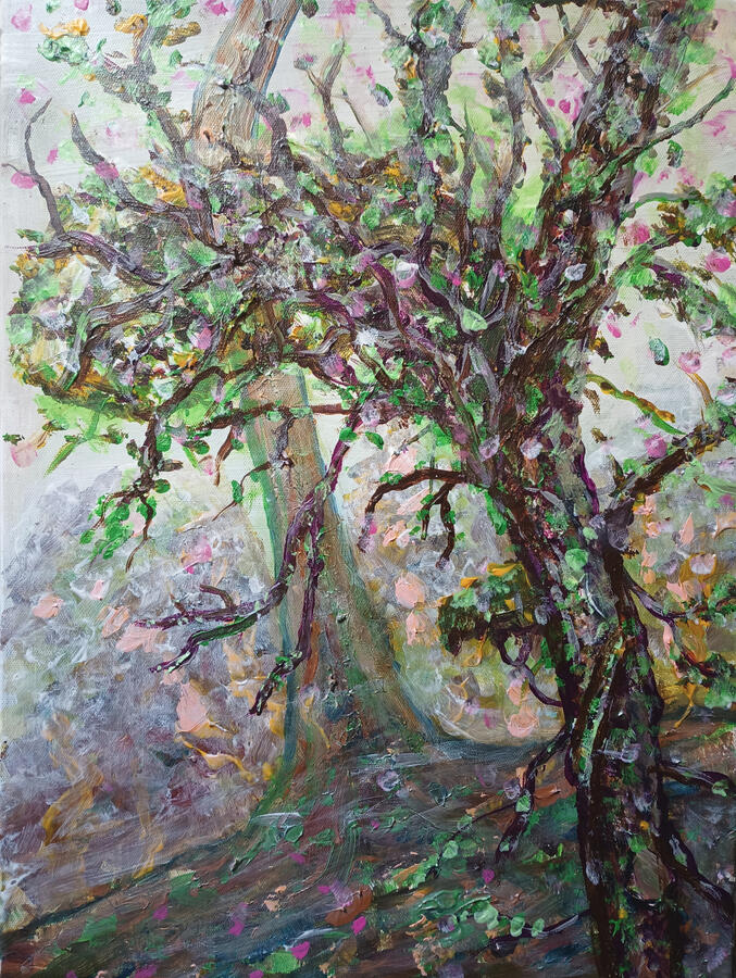 12x16&quot; latex on canvas